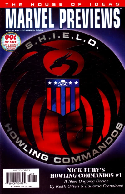 Cover of Nick Fury's Howling Commandos #1