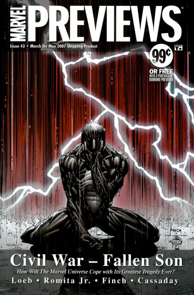 Cover of Civil War - Fallen Son