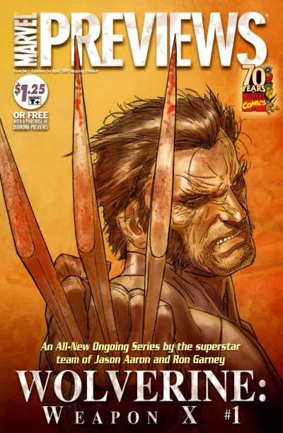 Cover of Wolverine: Weapon X #1