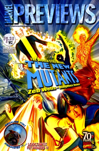 Cover of The World Still Needs The New Mutants