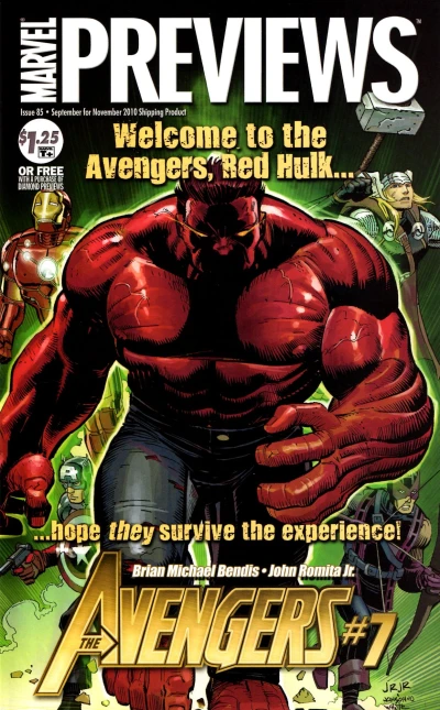 Cover of Avengers #7