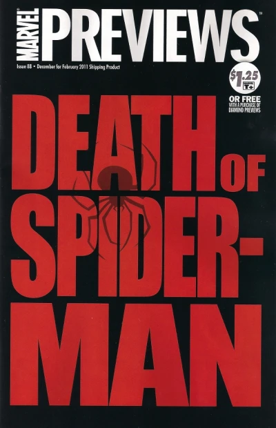 Cover of Death of Spider-Man