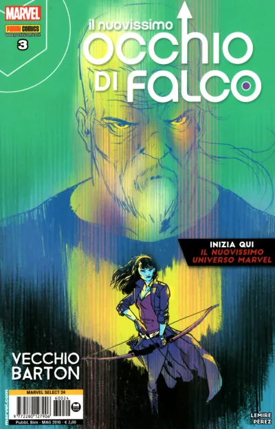 Cover of Il nuovissimo Occhio di Falco 3: Vecchio Barton