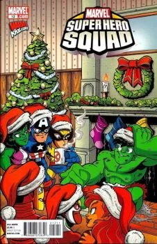 Cover of Christmas With the Squaddies; X-mas with the X-Men!