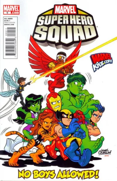 Cover of Here Come...The Squadettes!
