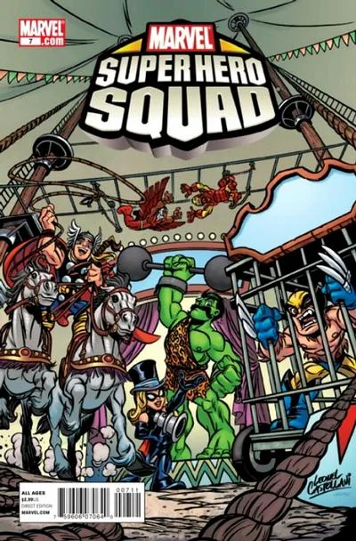 Cover of Super Hero Circus; Super Squaddie Summer Fun!; Bring on the Bad Guys!