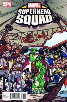 Cover of Super Hero Circus; Super Squaddie Summer Fun!; Bring on the Bad Guys!