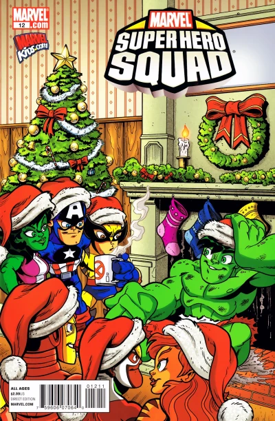 Cover of Christmas With the Squaddies; X-mas with the X-Men!