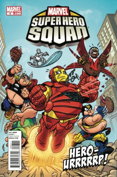 Cover of 2-Ton Squaddies; A Tour of the S.H.I.E.L.D Hellcarrier!; Wolverine, Falcon, and Reptil in the Camping Trip!