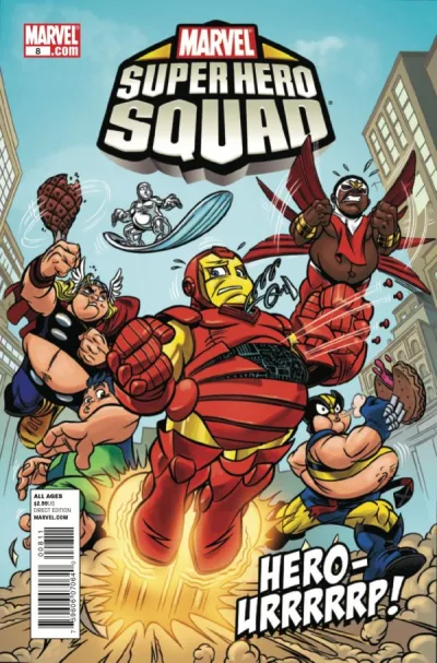 Cover of 2-Ton Squaddies; A Tour of the S.H.I.E.L.D Hellcarrier!; Wolverine, Falcon, and Reptil in the Camping Trip!