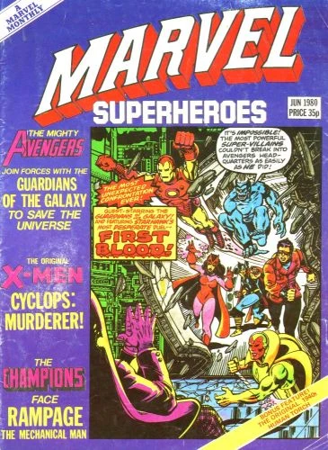 Cover of First Blood; Wanted ... Cyclops; Enter Rampage