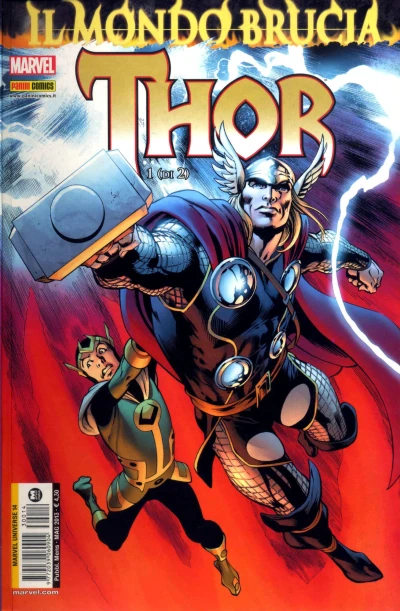 Cover of Thor: Il mondo brucia 1