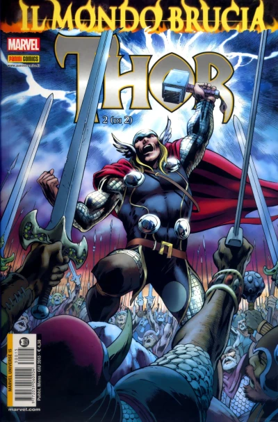 Cover of Thor: Il mondo brucia 2