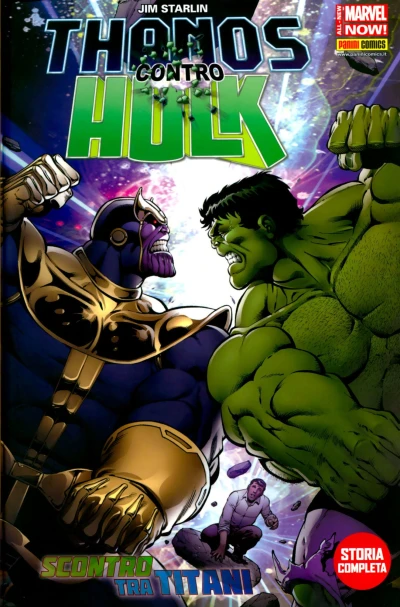 Cover of Hulk Contro Thanos