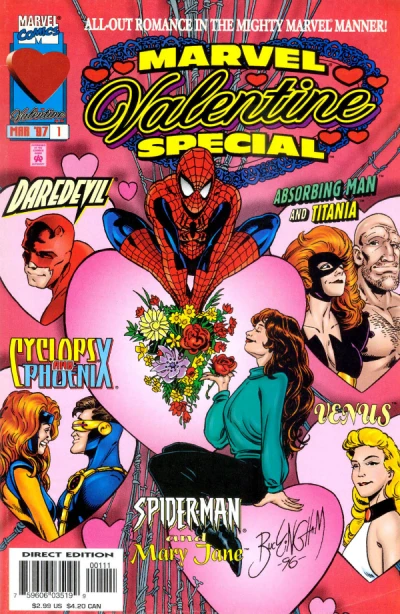 Cover of My Fair Spidey; Love Hurts; Atom-Age Amore; The Greatest Gift; The Way