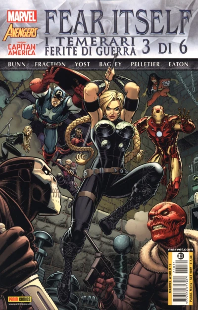 Cover of Fear Itself: I temerari/Ferite di Guerra 3