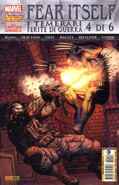 Cover of Fear Itself: I temerari/Ferite di Guerra 4