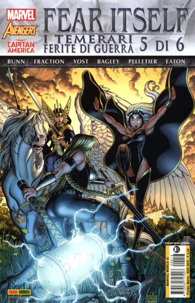 Cover of Fear Itself: I temerari/Ferite di Guerra 5