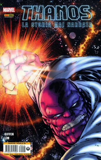 Cover of Thanos - La storia mai narrata