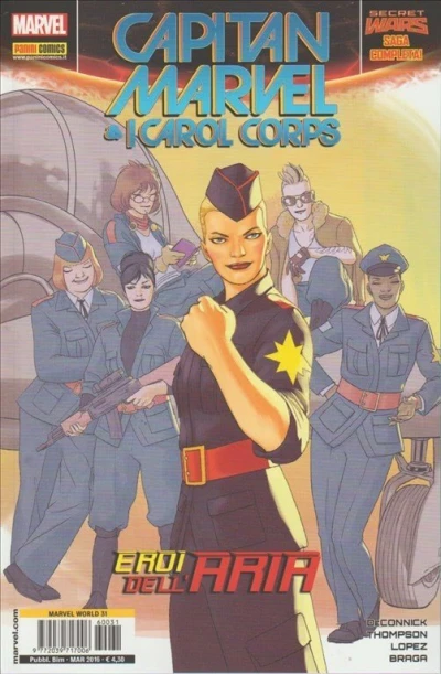 Cover of Captain Marvel & I Carol Corps