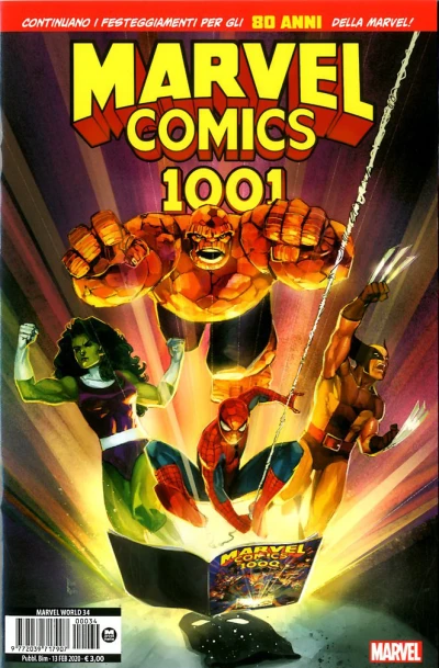 Cover of Marvel Comics 1001