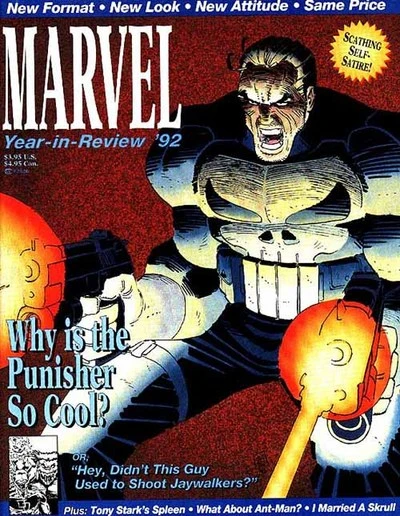 Cover of Marvel Year-In-Review ‘92
