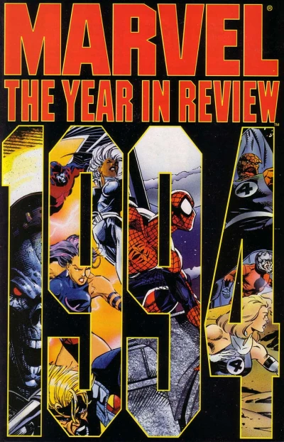 Cover of Marvel 1994-The Year In Review