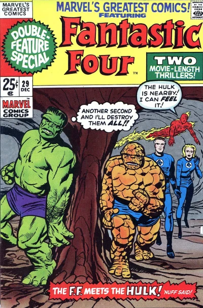 Cover of The Fantastic Four meets The Incredible Hulk