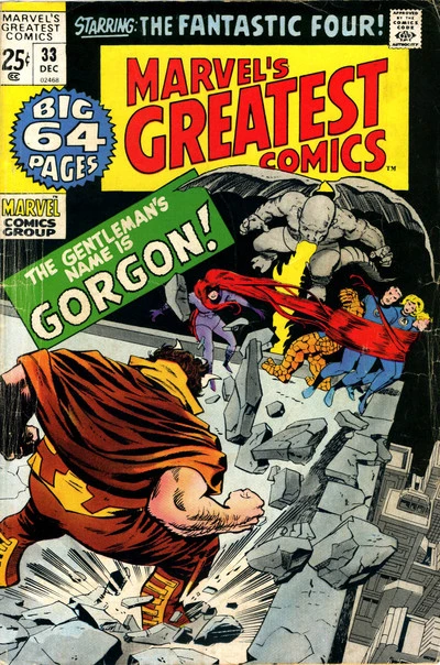 Cover of The Gentleman's Name is Gorgon!; Meet The Beatles!; Among Us Hide... The Inhumans