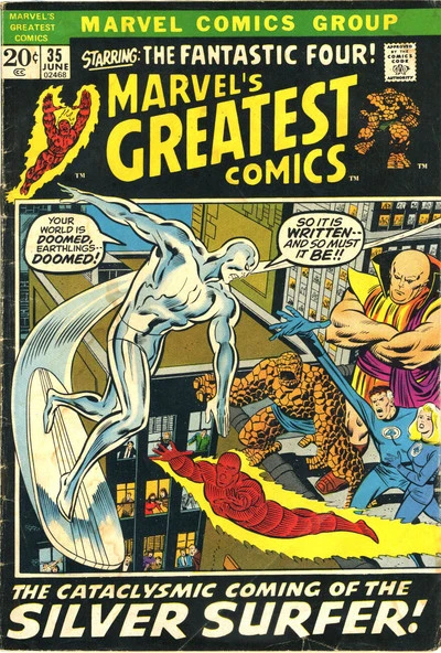 Cover of The Coming Of Galactus!