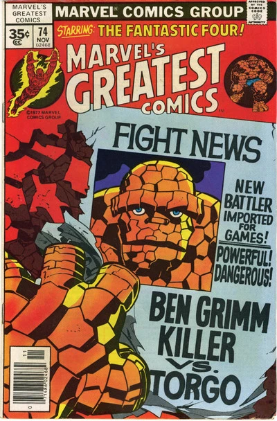 Cover of Ben Grimm, Killer!