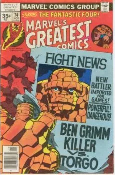 Cover of Ben Grimm, Killer!