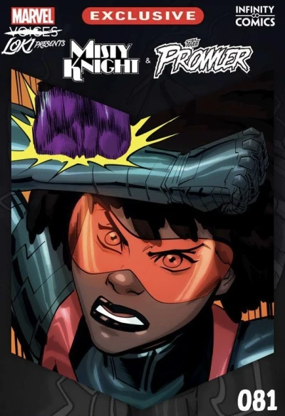 Cover of Loki Presents : Misty Knight & The  Prowler, Part 2