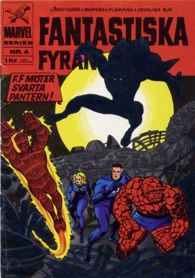 Cover of Fantastiska fyran