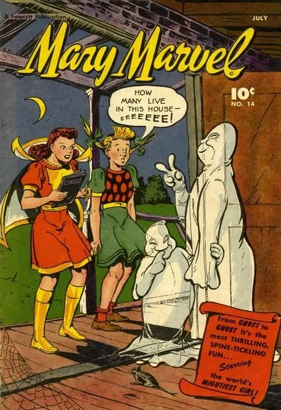 Cover of Mary Marvel Fights a Family Skeleton