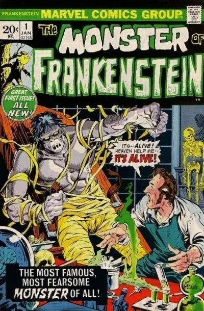 Cover of Mary Shelley's Frankenstein