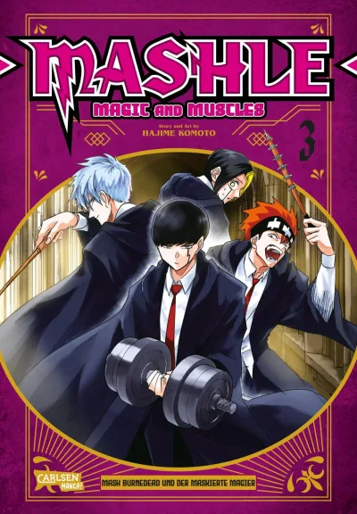 Cover of Mash Burnedead und der maskierte Magier