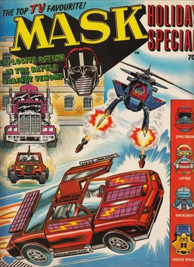 Cover of Mask Holiday Special 1987
