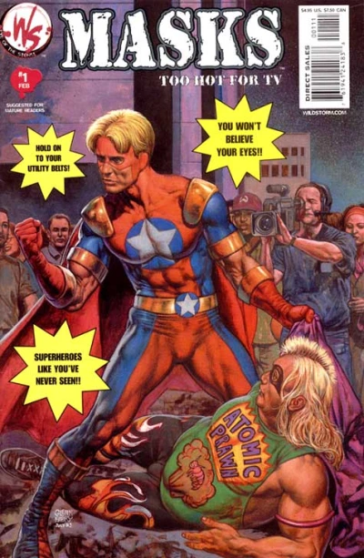 Cover of Masks:Too Hot For TV!