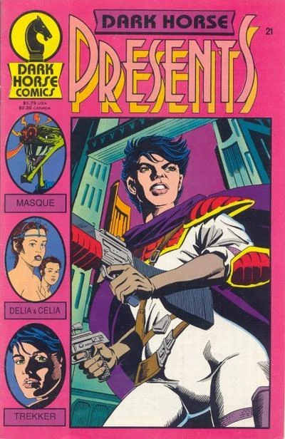 Cover of Masque; Trekker; Celia & Delia