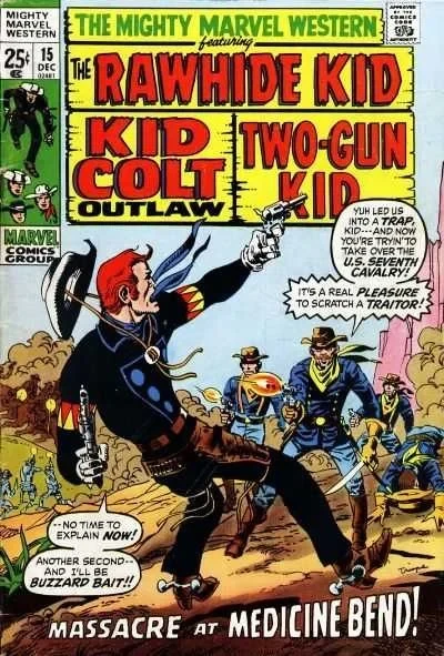 Cover of Massacre at Medicine Bend!