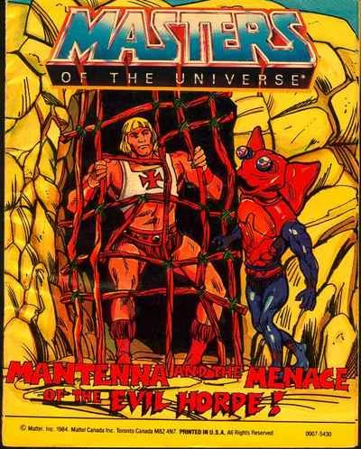 Cover of Mantenna and the Menace of the Evil Horde!