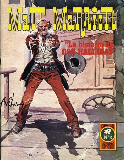 Cover of La historia de Doc Halliday