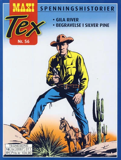 Cover of Gila River; Begravelse i Silver Pine