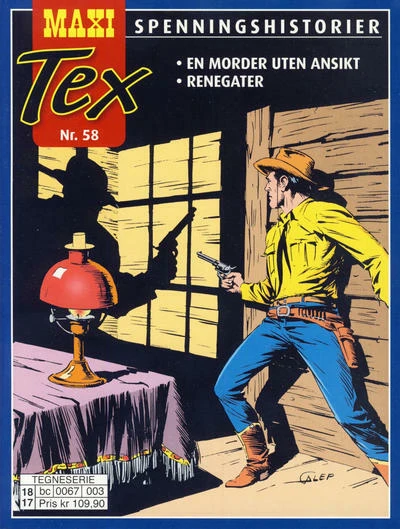 Cover of En morder uten ansikt; Renegater