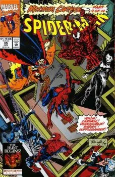 Cover of Maximum Carnage, Part 4: Team Venom