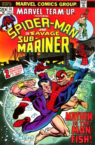 Cover of Mayhem is... The Men-Fish!