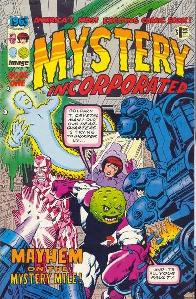 Cover of Mayhem On Mystery Mile!