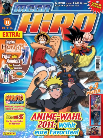 Cover of Anime-Wahl 2011