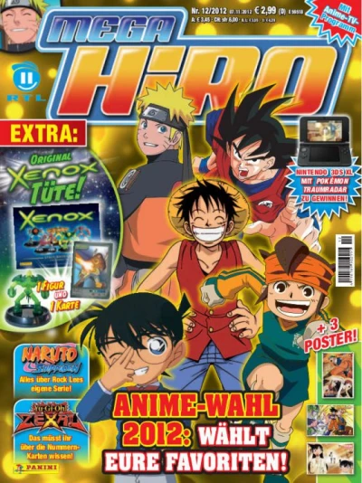 Cover of Anime-Wahl 2012